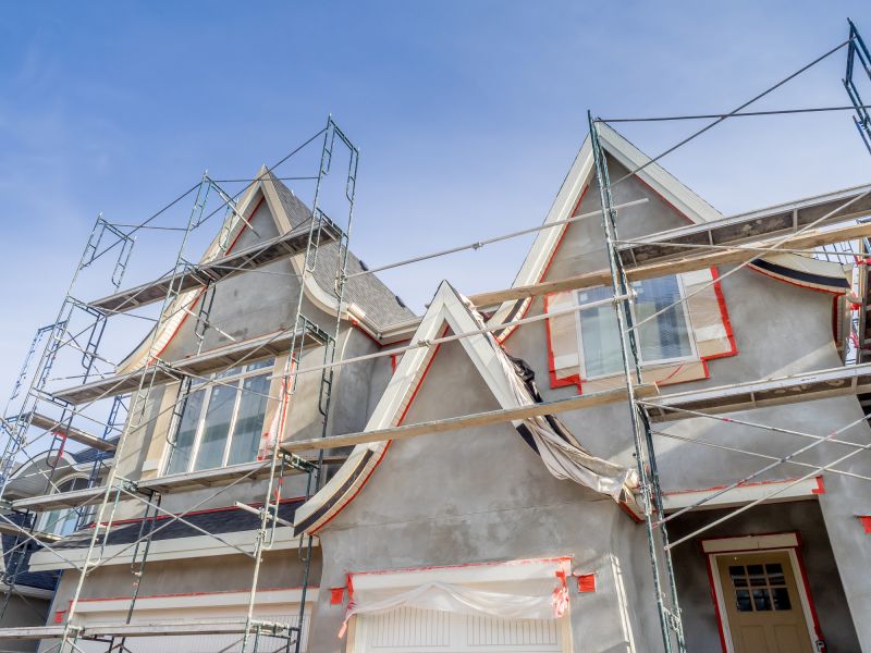 Seasonal Stucco Application